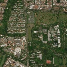 vista aérea del campus de iit bombay